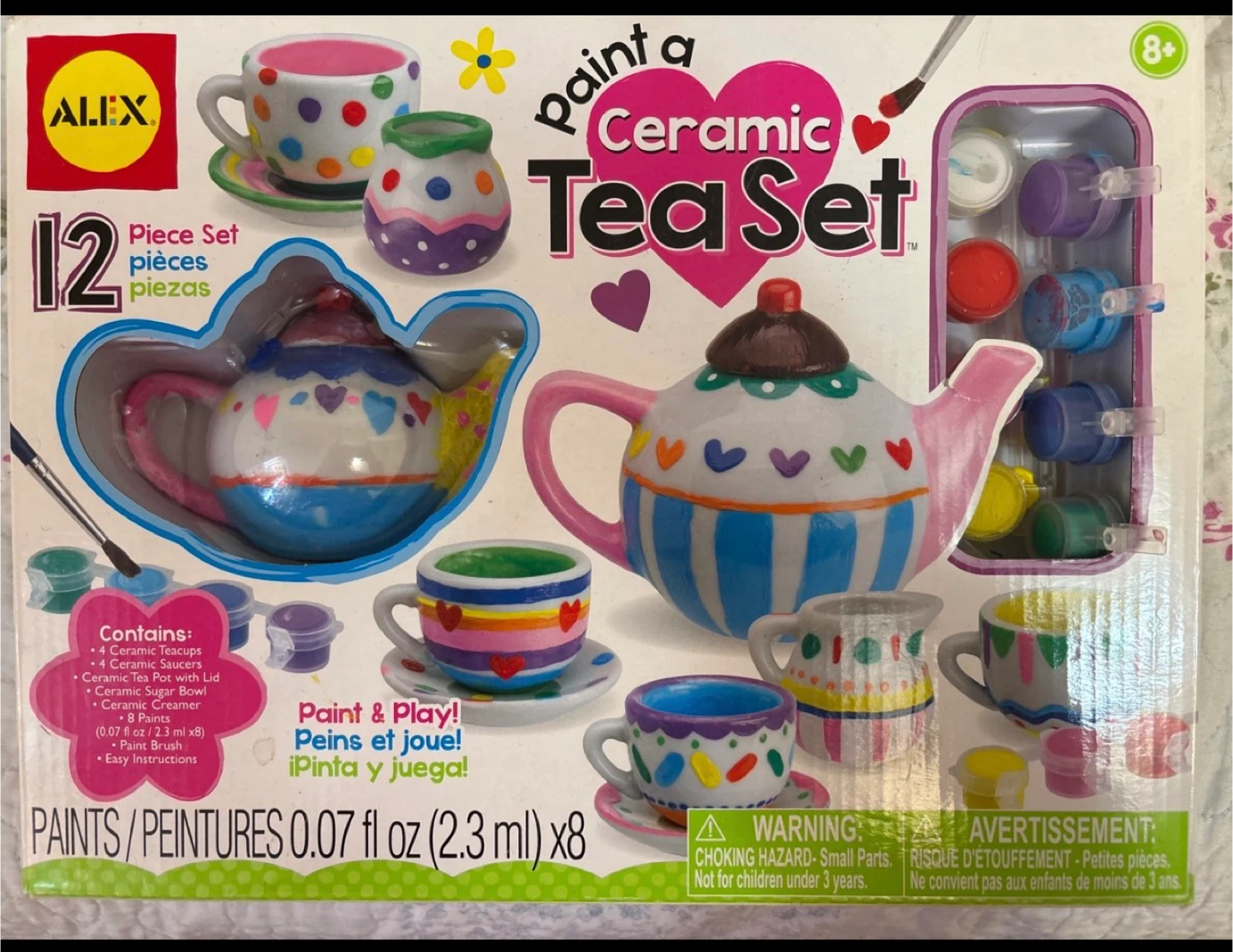 Paint a Ceramic Tea Set