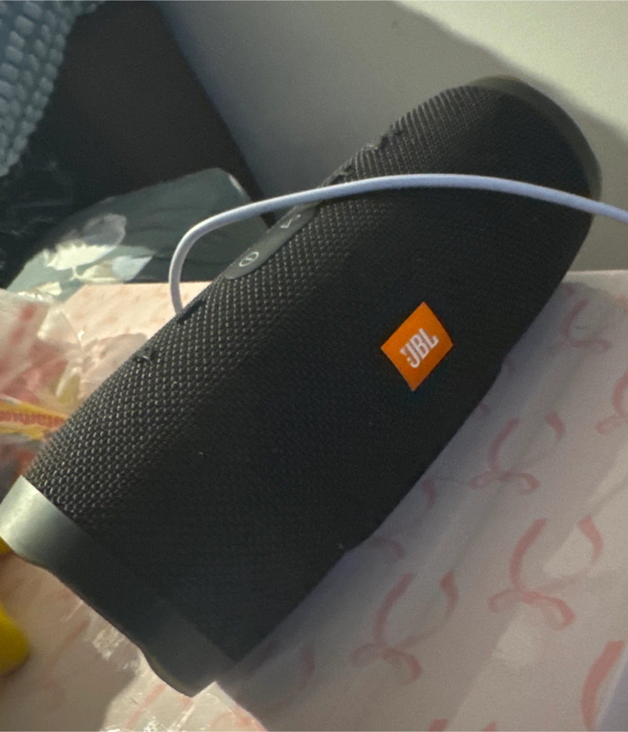 JBL Charge 3 Portable Waterproof Speaker - Black