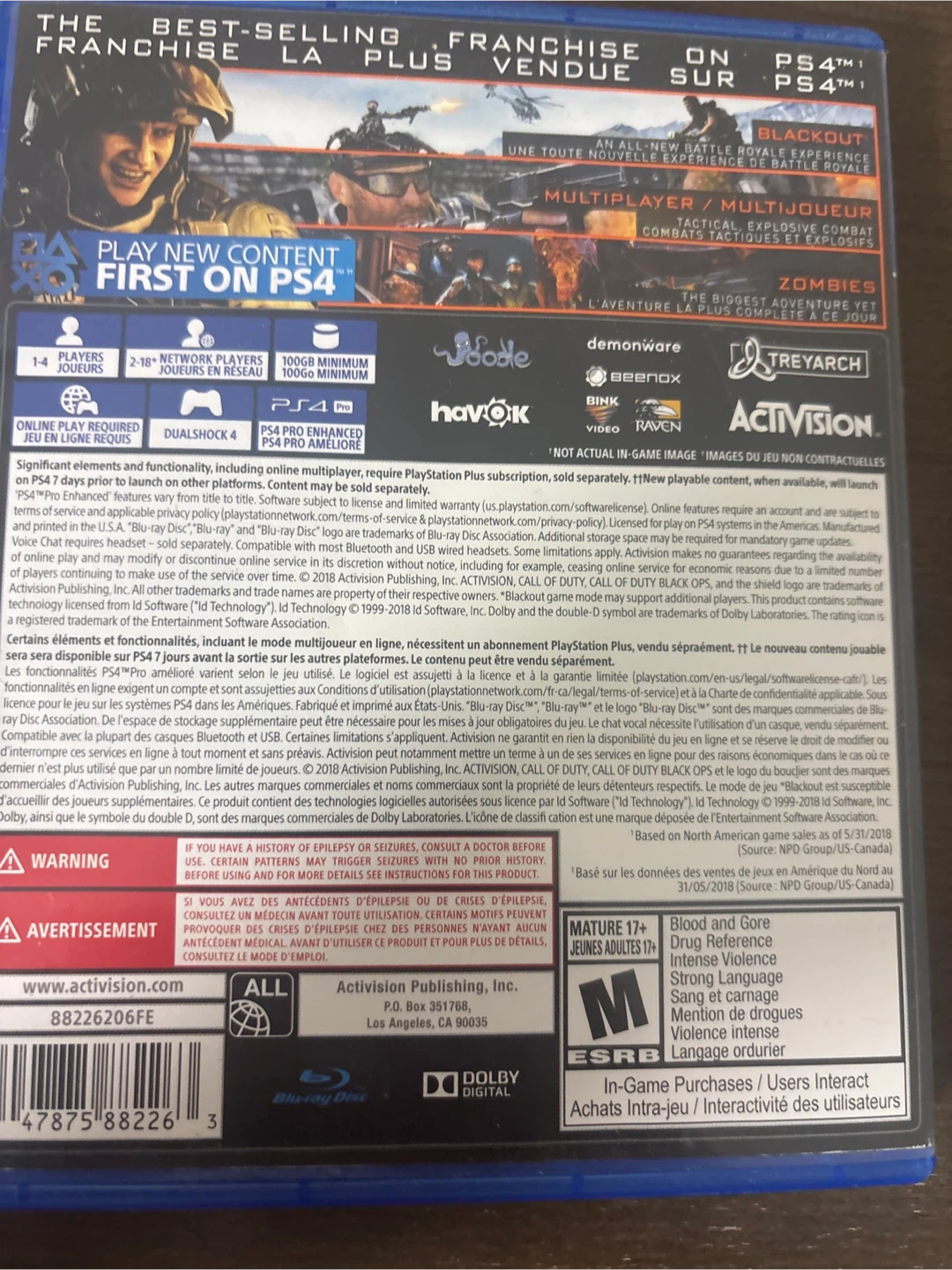 Call of Duty: Black Ops 4 - PS4 - photo 3