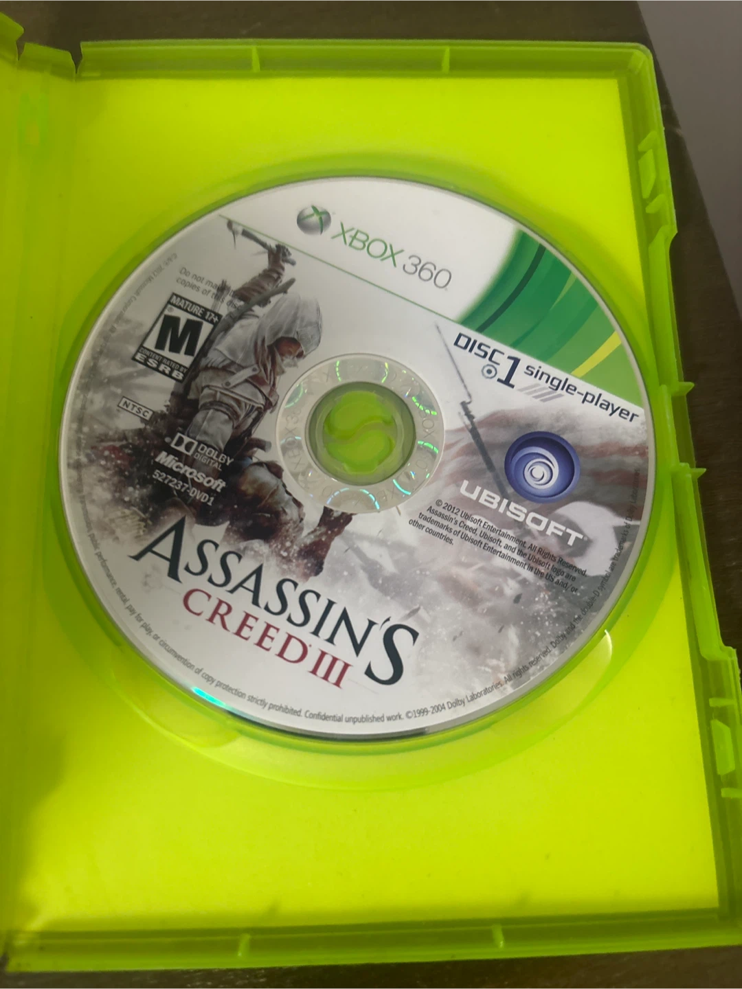 Assassin's Creed III for Xbox 360