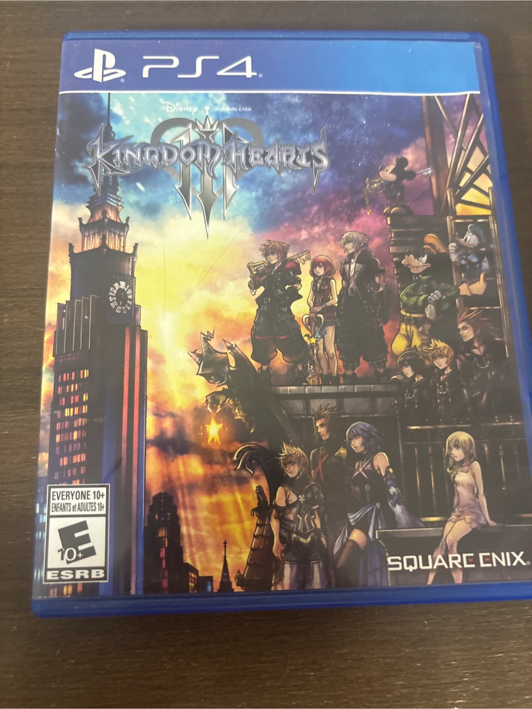 Kingdom Hearts III PS4 Blu-Ray Disc