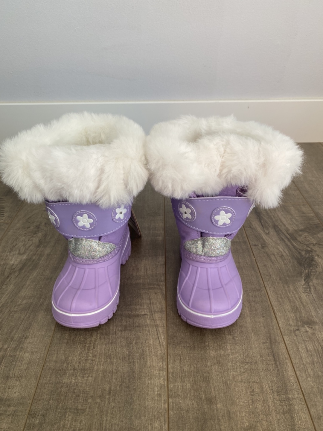Hot Paws Purple Girls' Winter Boots Size 8T - photo 3