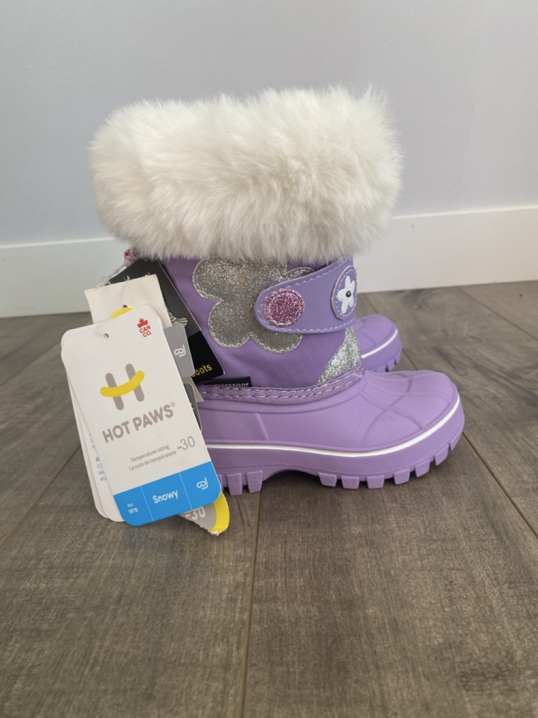 Hot Paws Purple Girls' Winter Boots Size 8T