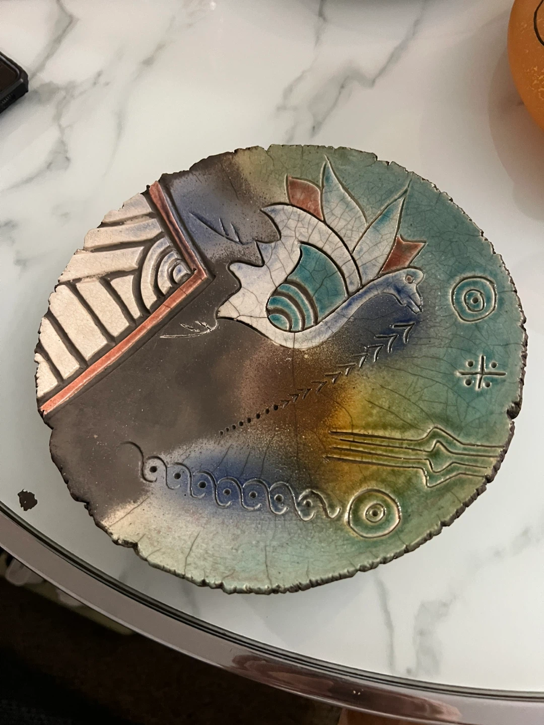 Decorative Ceramic Plate - photo 2