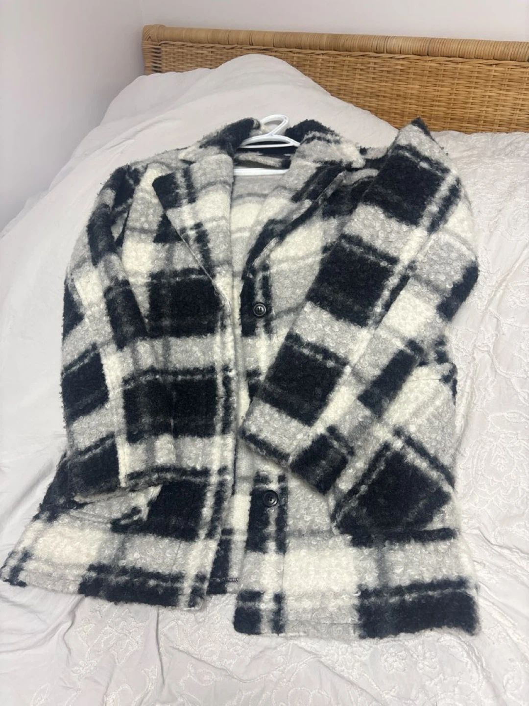 Plaid Fluffy Jacket - photo 2