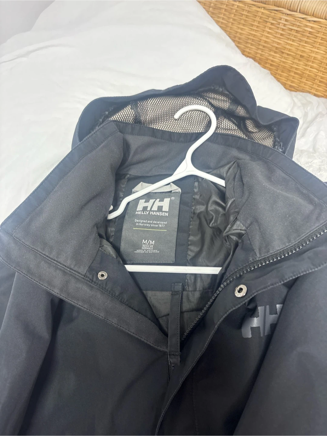 Helly Hansen Black Waterproof Jacket
