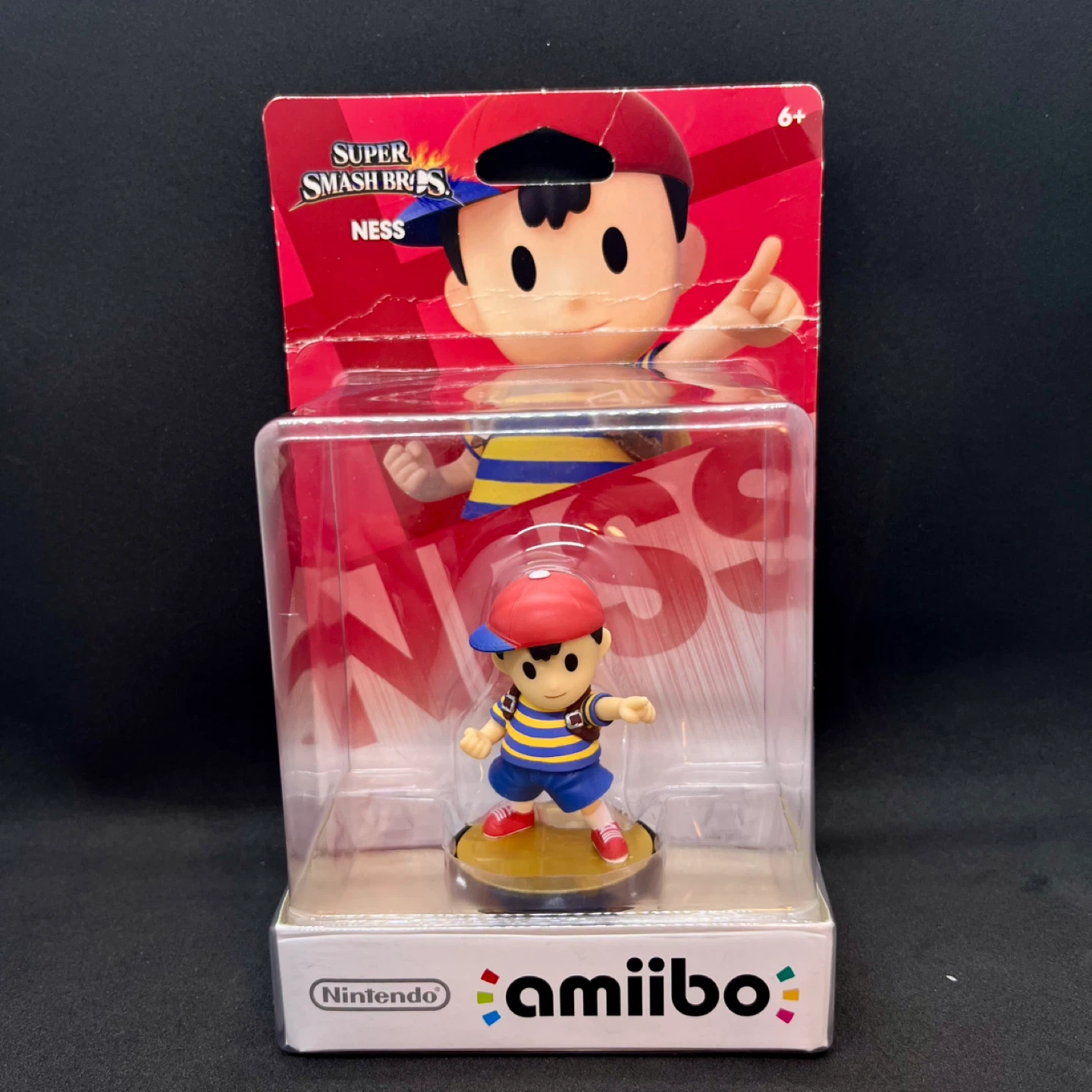 Sealed Ness Super Smash Bros Amiibo