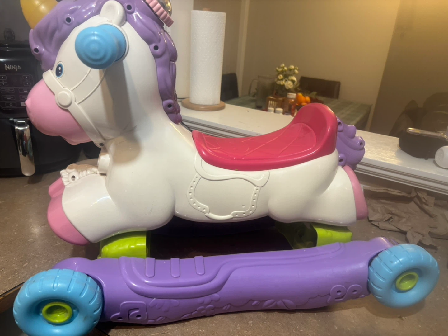 VTech Sit-to-Stand Unicorn Ride-On Walker - photo 2