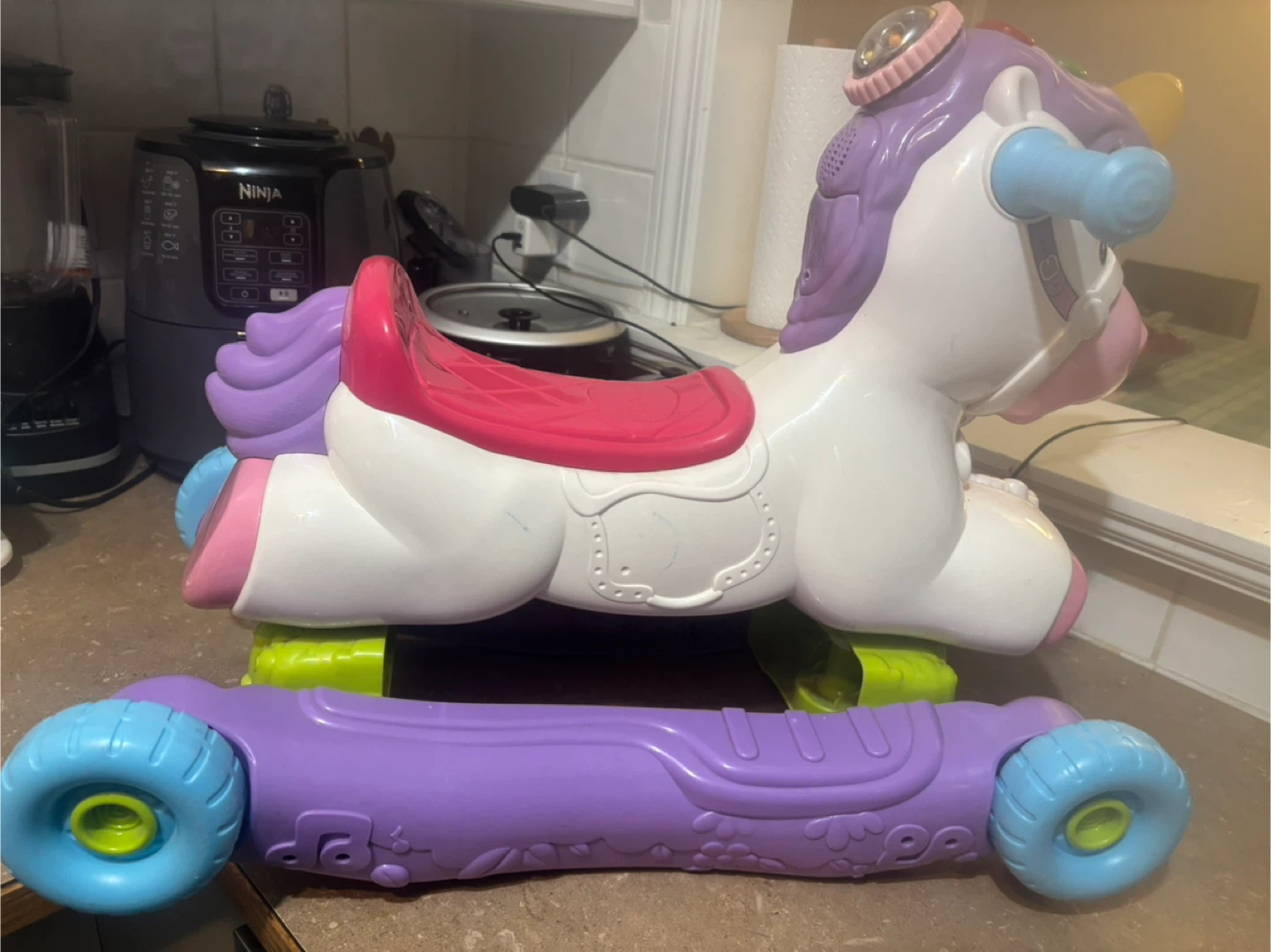VTech Sit-to-Stand Unicorn Ride-On Walker - photo 3