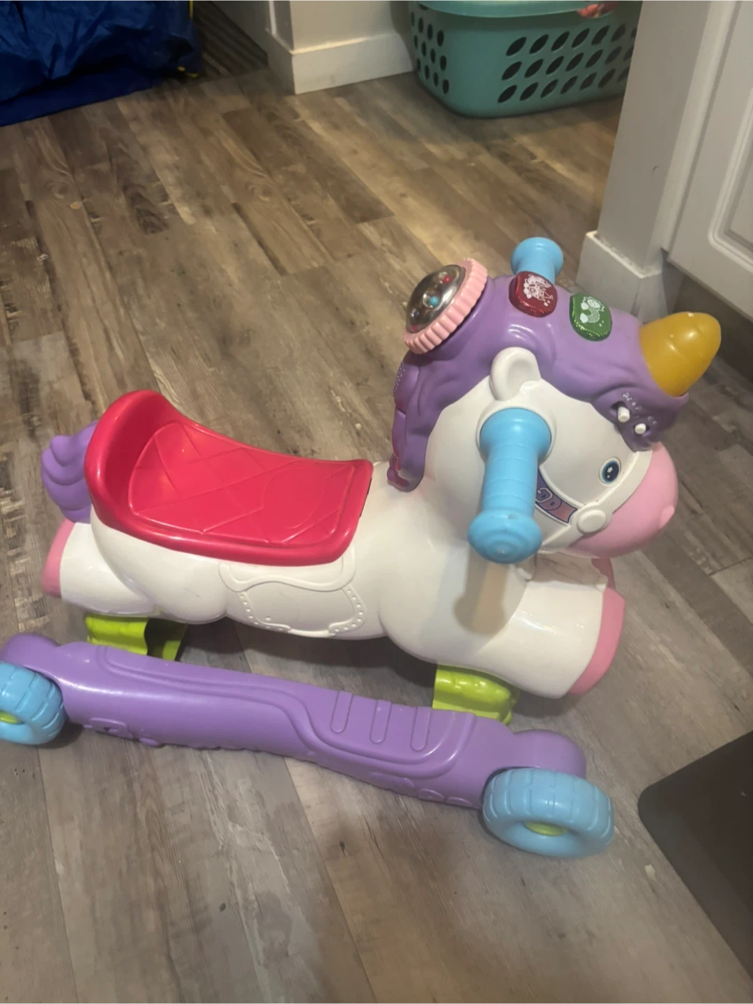 VTech Sit-to-Stand Unicorn Ride-On Walker
