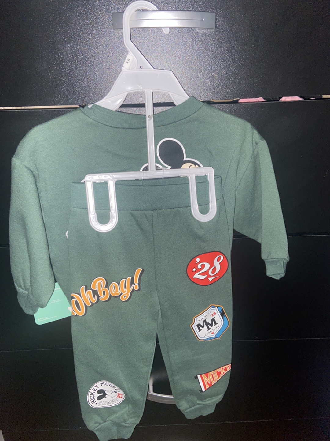 Disney Mickey Mouse Toddler Sweatshirt and Pants Set - photo 2