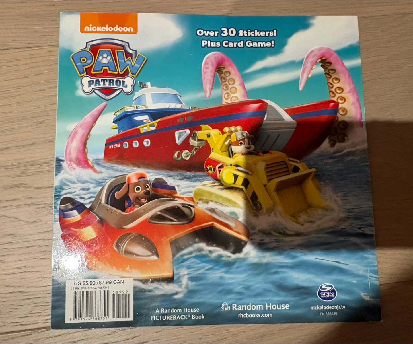 Nickelodeon Paw Patrol Sea Patrol Sticker Book - photo 2