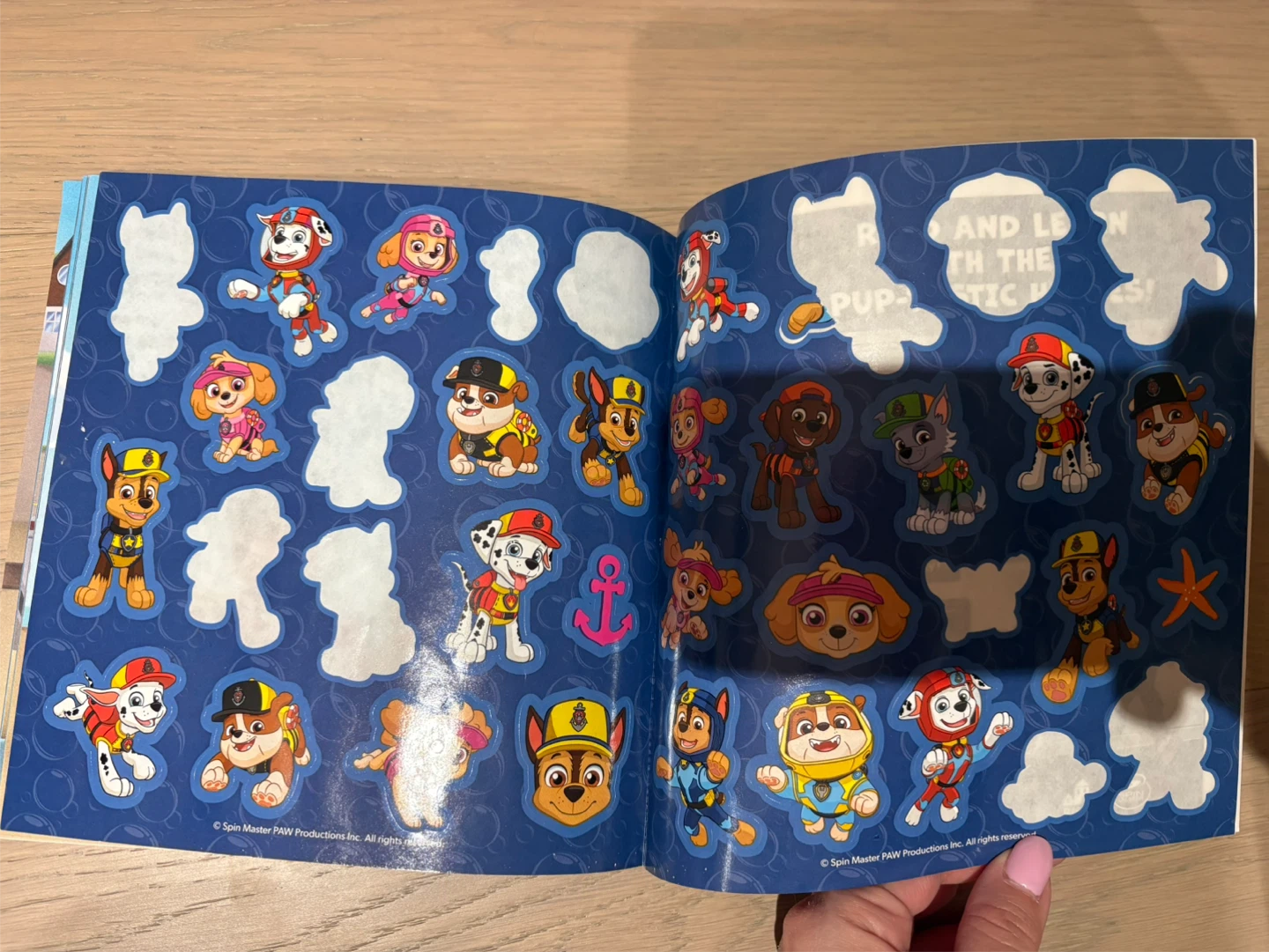 Nickelodeon Paw Patrol Sea Patrol Sticker Book - photo 4
