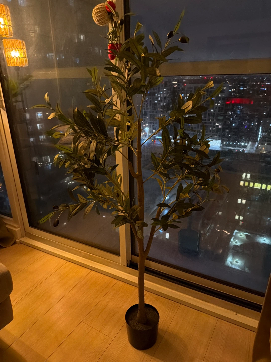 4ft Olive Tree - Faux indoor plant