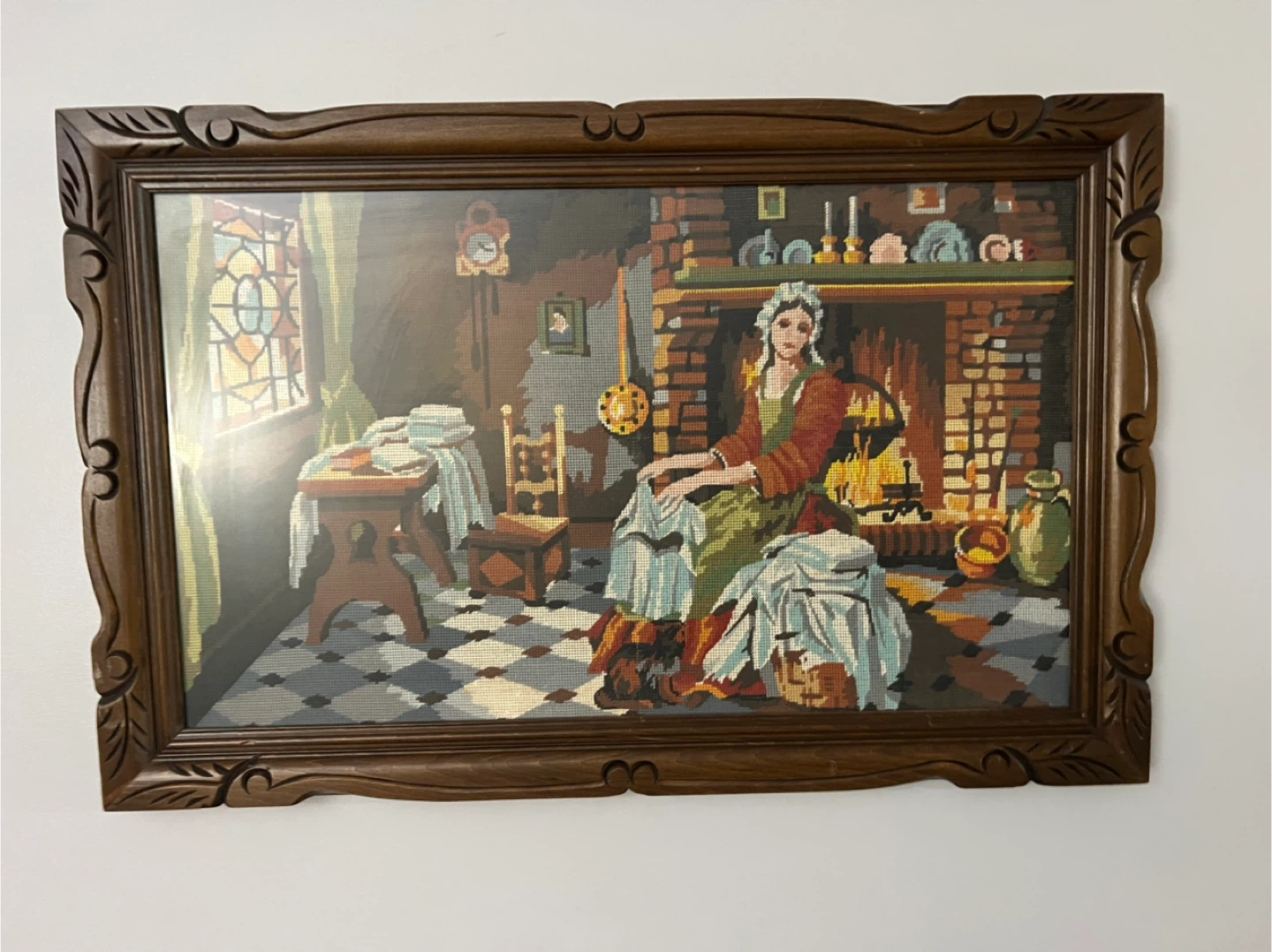 Framed Tapestry Wall Art - photo 3