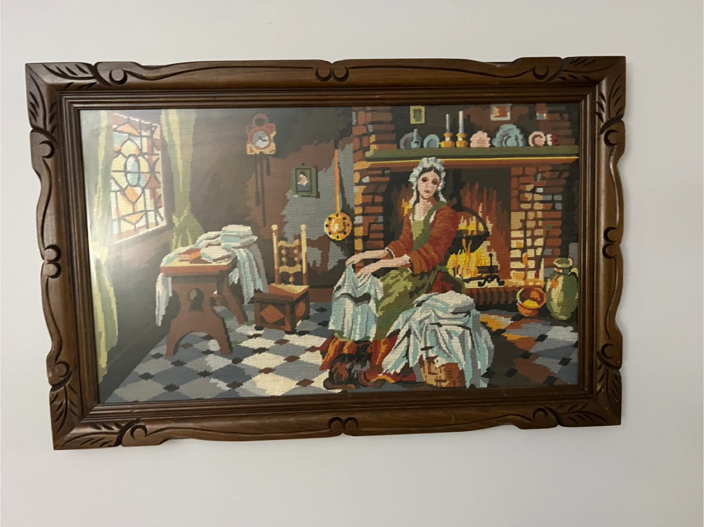 Framed Tapestry Wall Art