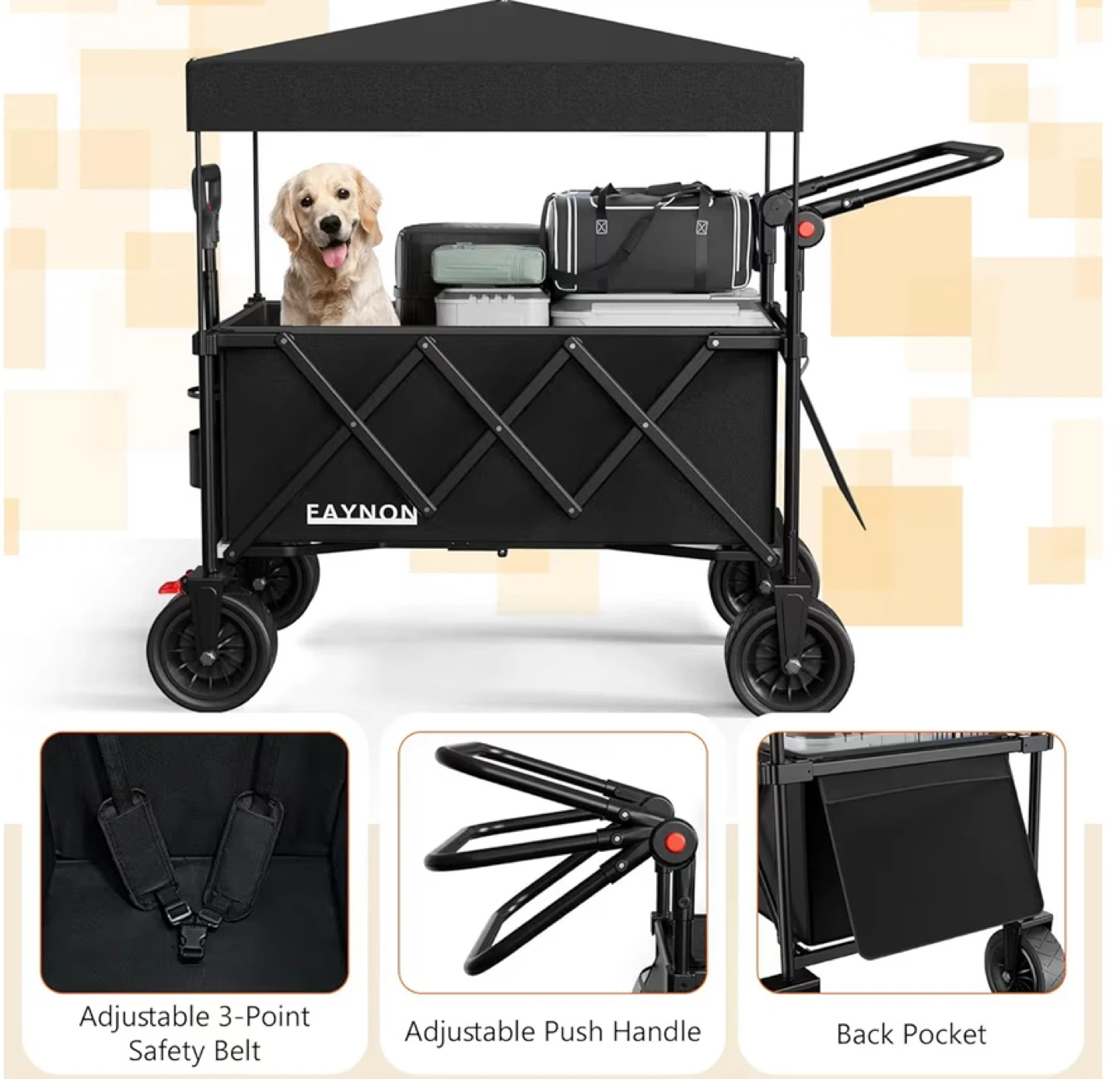 Faynon Folding Outdoor Wagon - photo 3