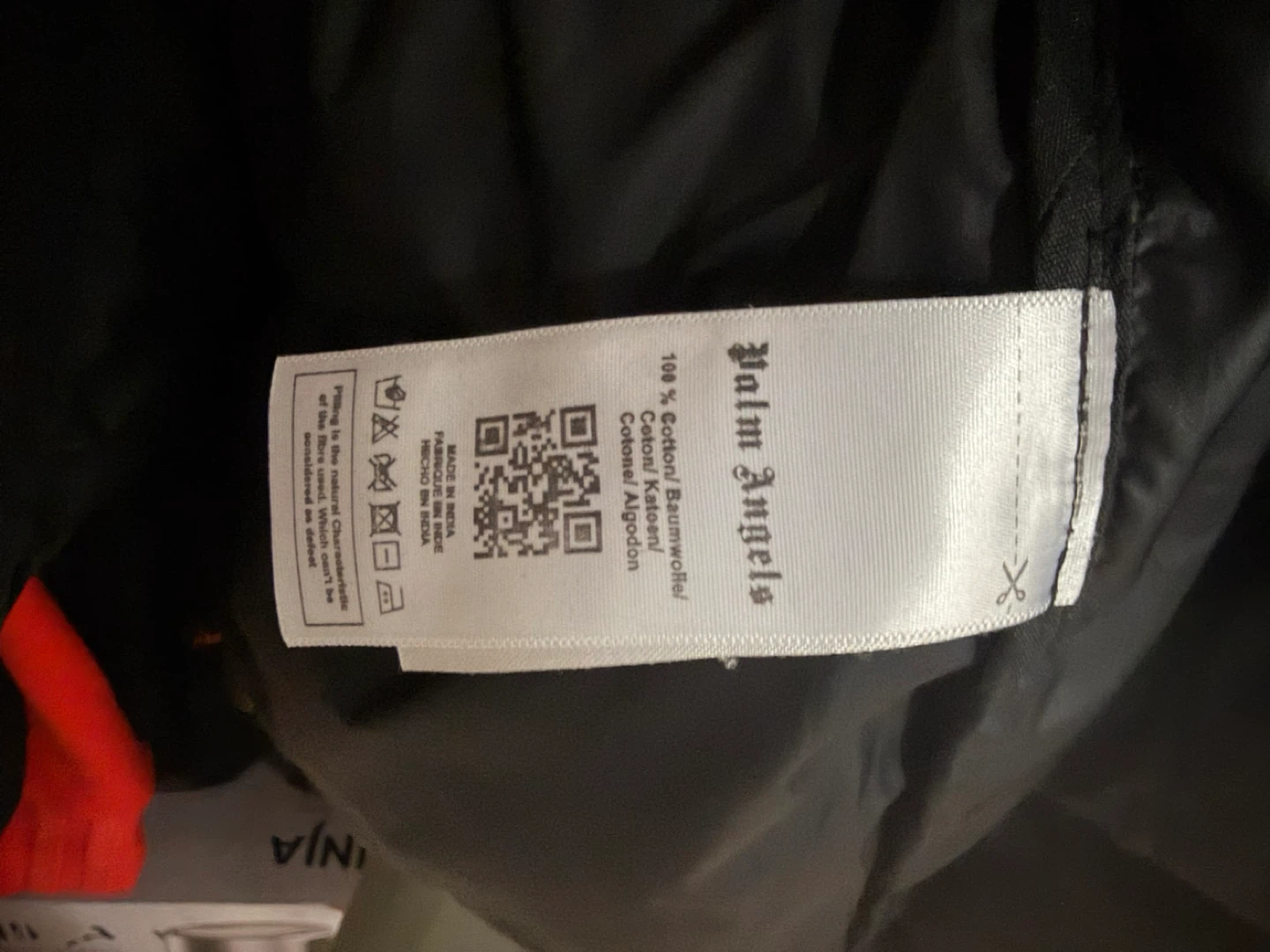Palm Angels Black Puffer Jacket Size M - photo 4