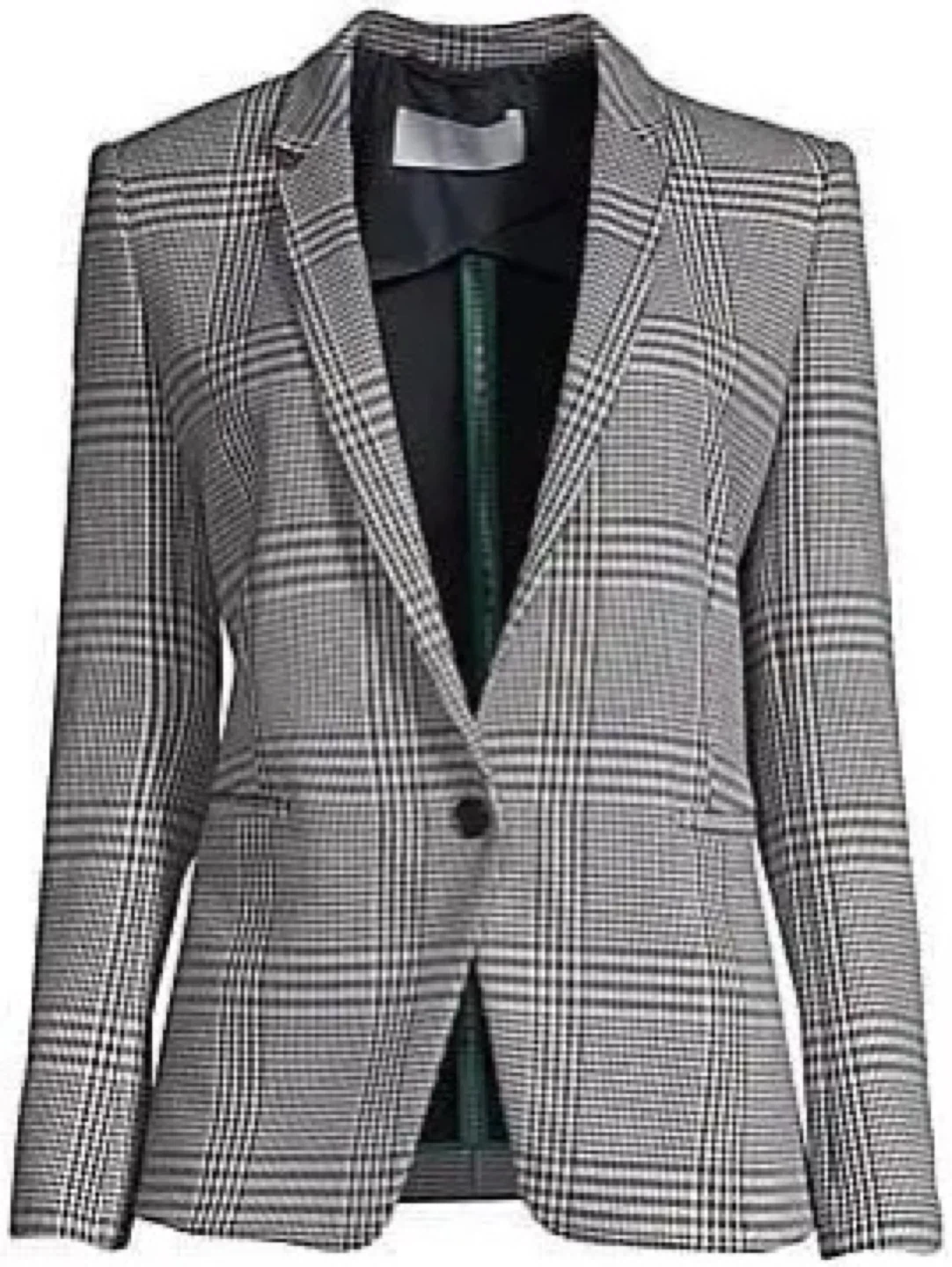 Hugo Boss Women's Plaid  Blazer