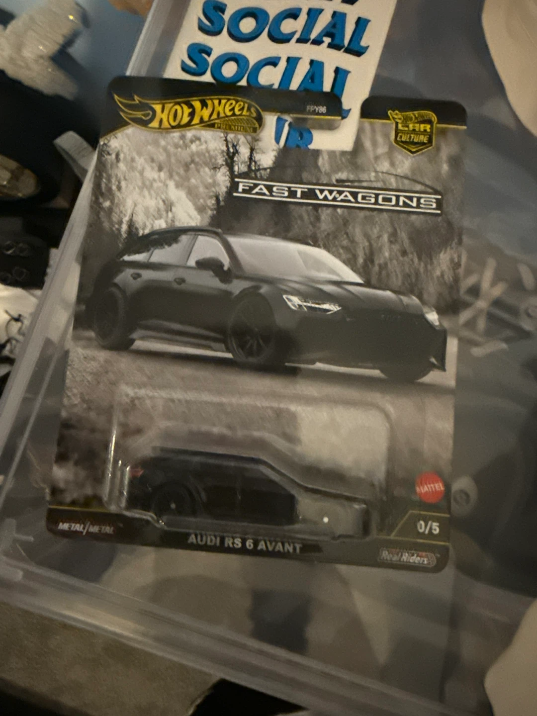 Hot Wheels Premium Audi RS 6 Avant Diecast Car