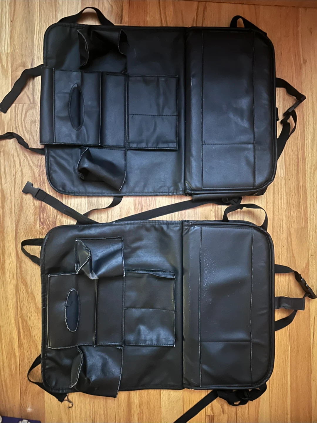 Black Car Seat Organizers with Tray - photo 4