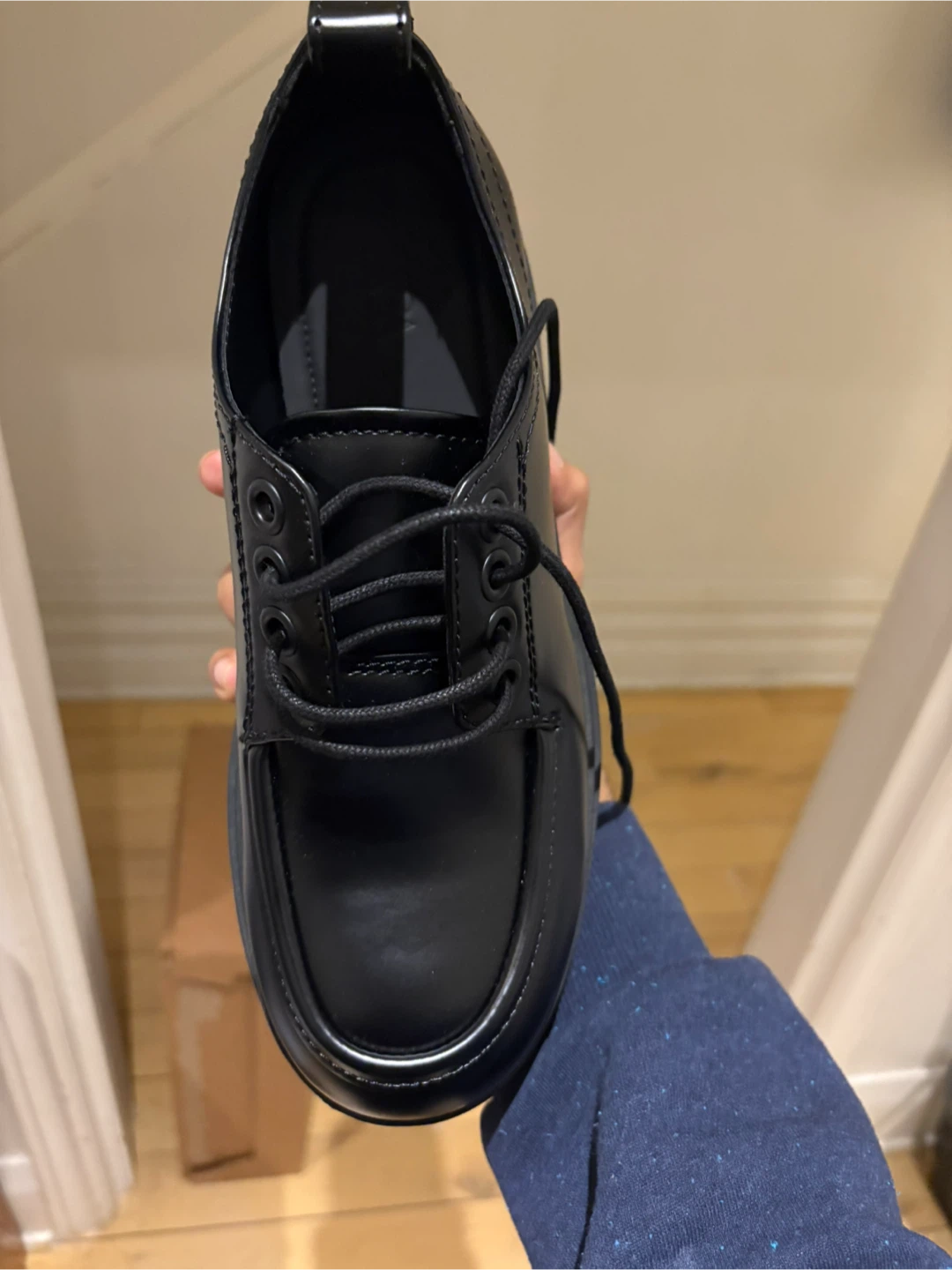 Zara Black Chunky Sole Shoes Tags intact! - photo 3