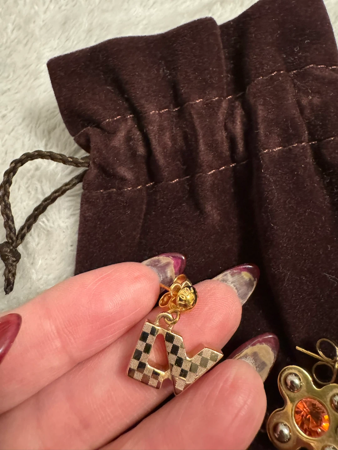 Authentic Louis Vuitton Interchangeable Earrings - photo 5