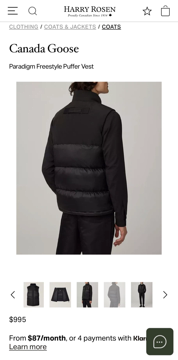 Brand New Canada Goose Paradigm Freestyle Puffer Vest - photo 3