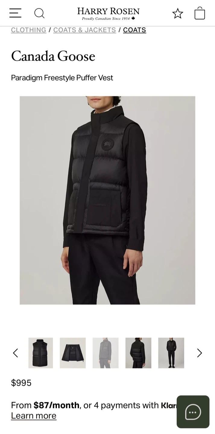 Brand New Canada Goose Paradigm Freestyle Puffer Vest - photo 2