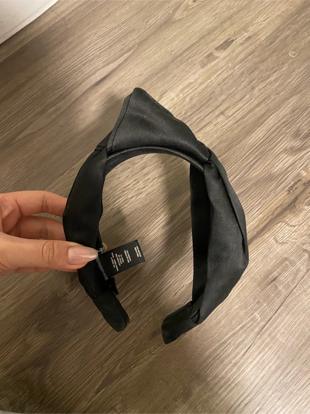 Love & Lore Black Knotted Headband