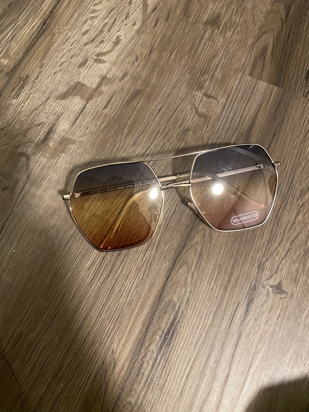 Aviator Sunglasses - Silver Frame