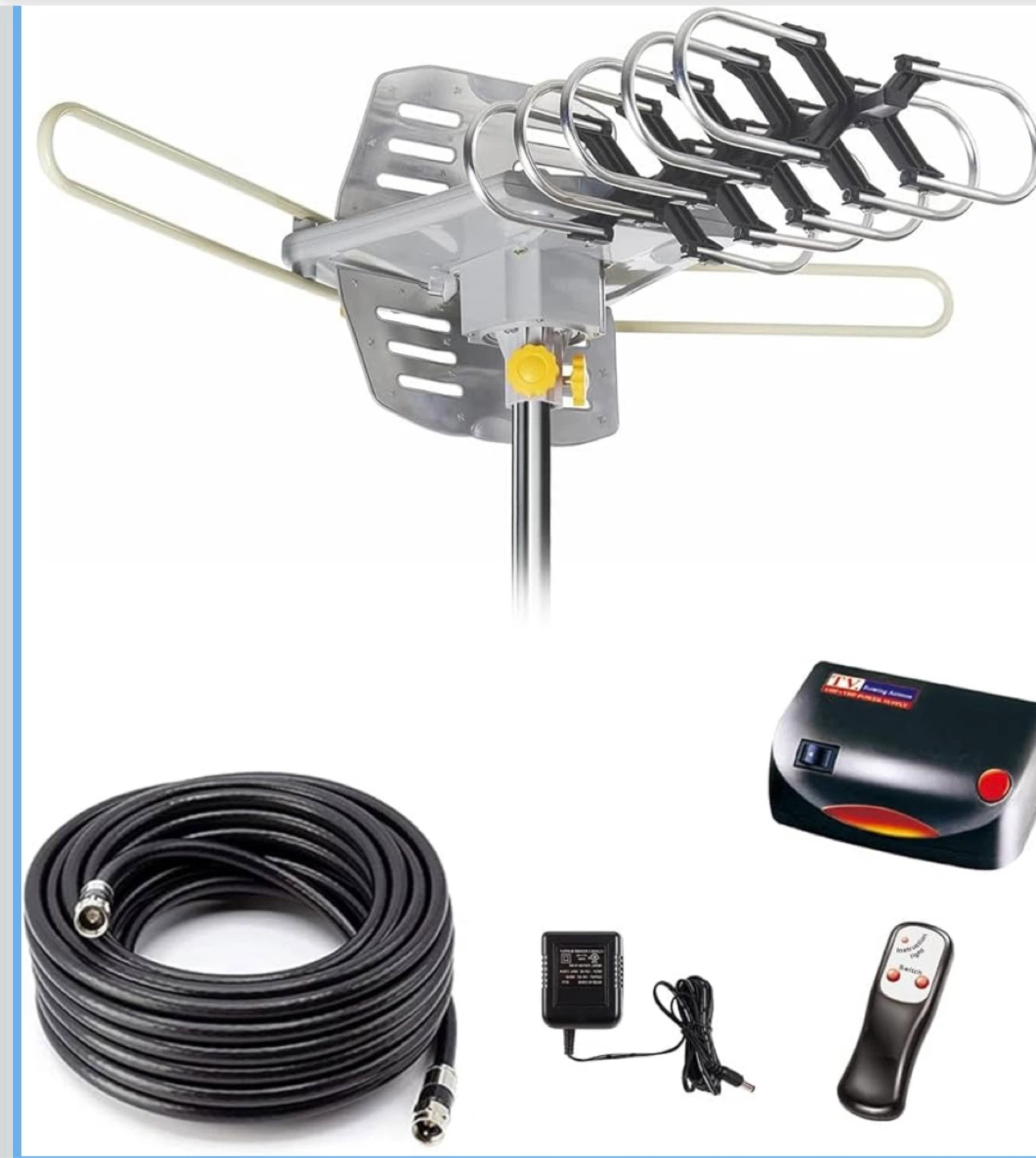 New in Box 150 Miles Outdoor Amplified Antenna