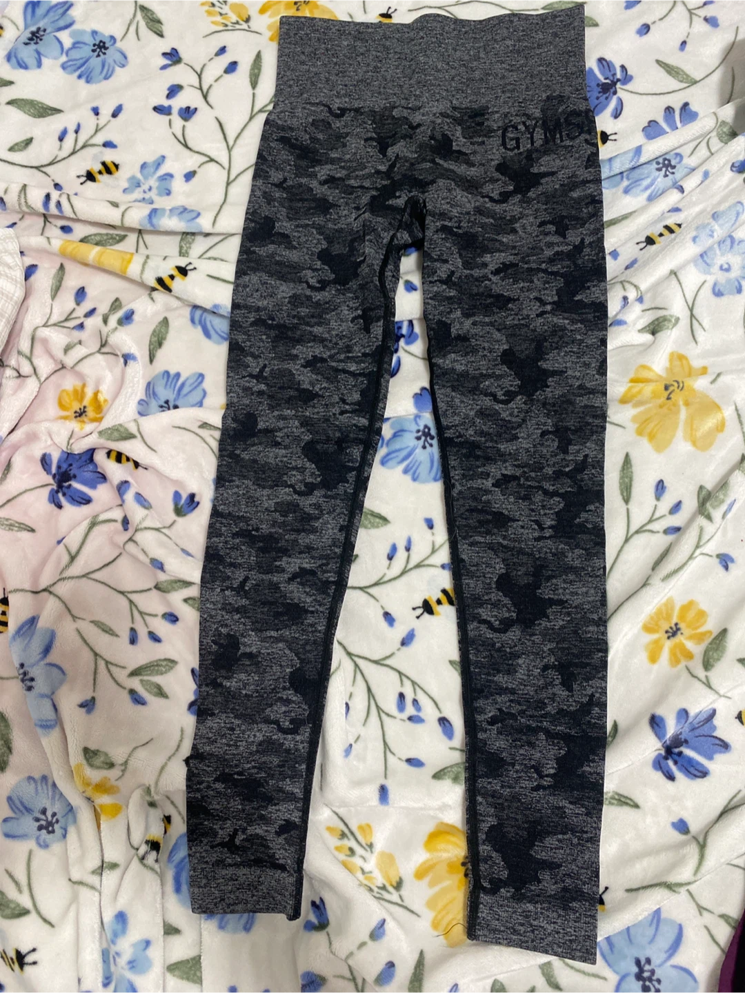 Gymshark Camo Leggings size xsmall