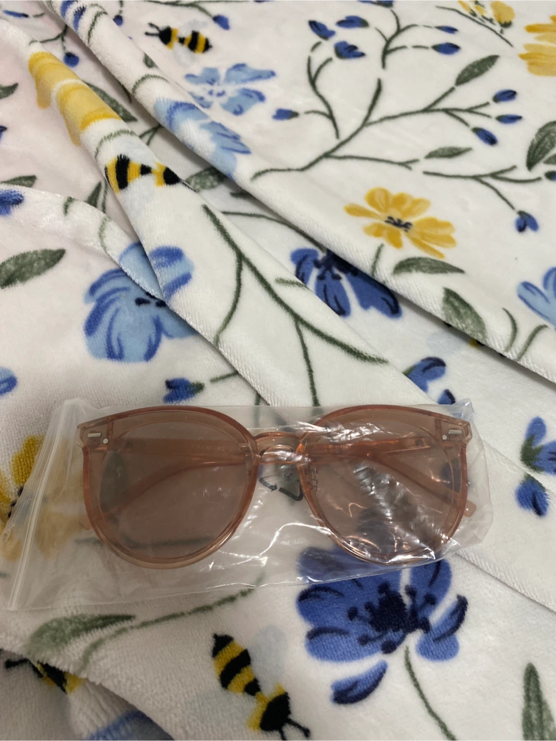 Pink Round Sunglasses