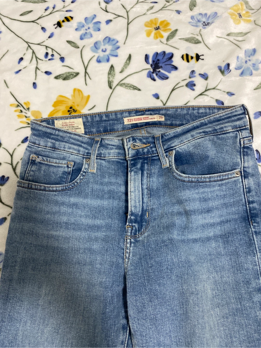 Levi's 721 High-Rise Skinny Jeans Women's Size 29 - photo 2