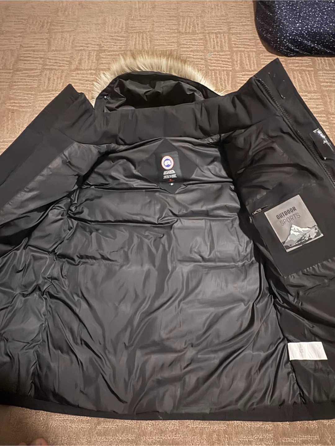 Canada Goose Black Parka Jacket - photo 2
