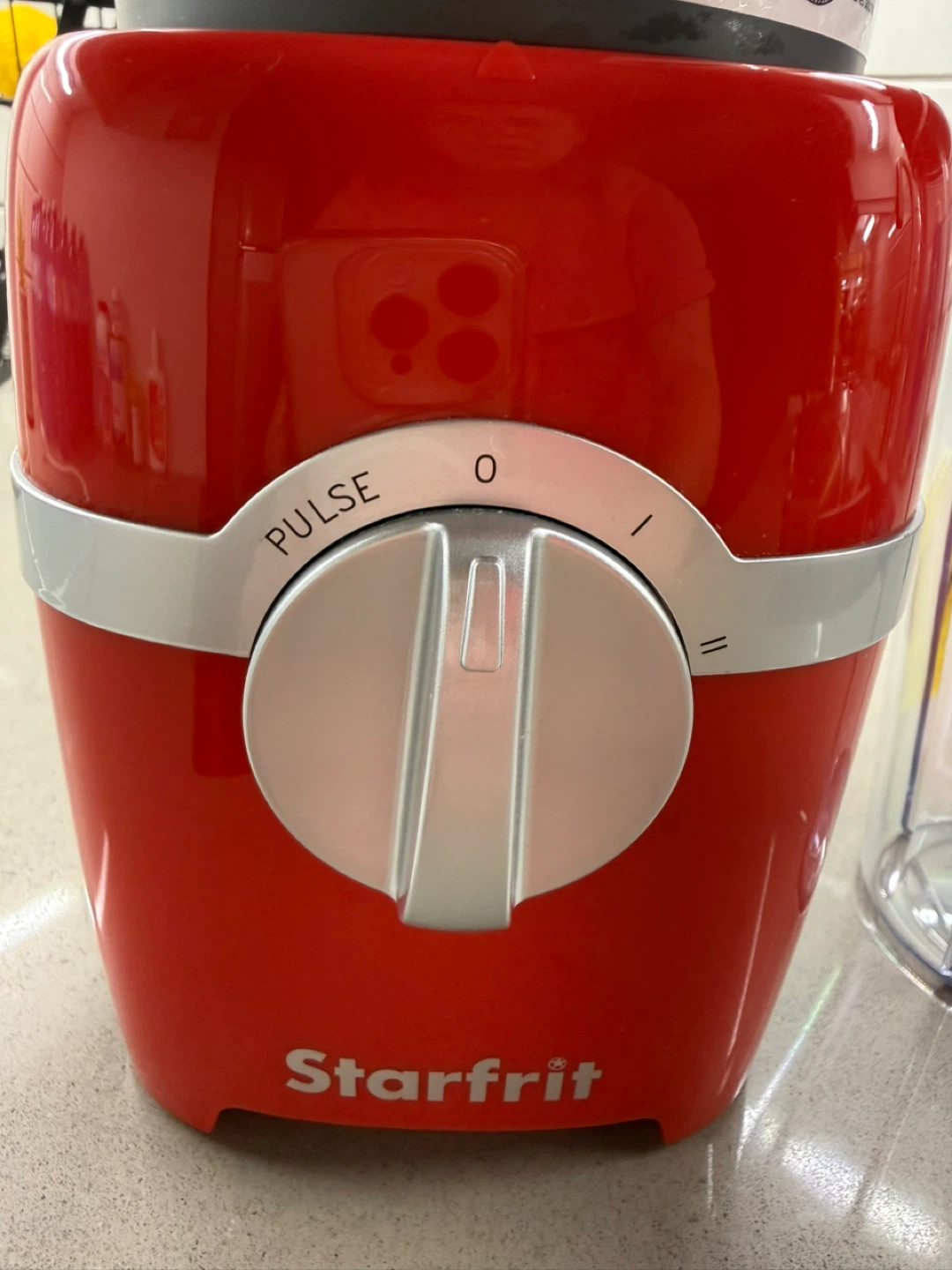 Starfrit Red Personal Blender with Travel Cup - photo 2