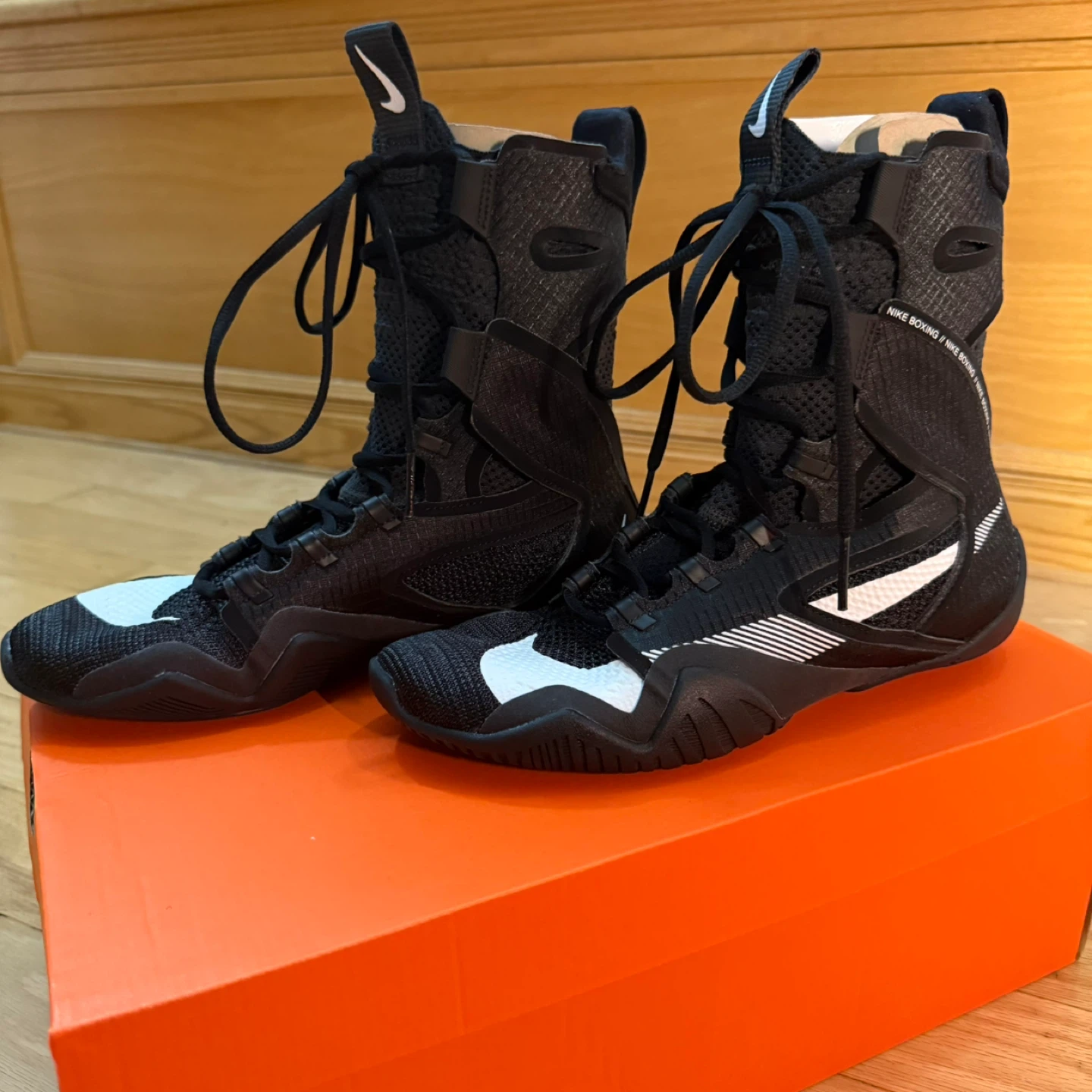Nike Black Boxing Boots, Nike hyperko 2🥕 - photo 5