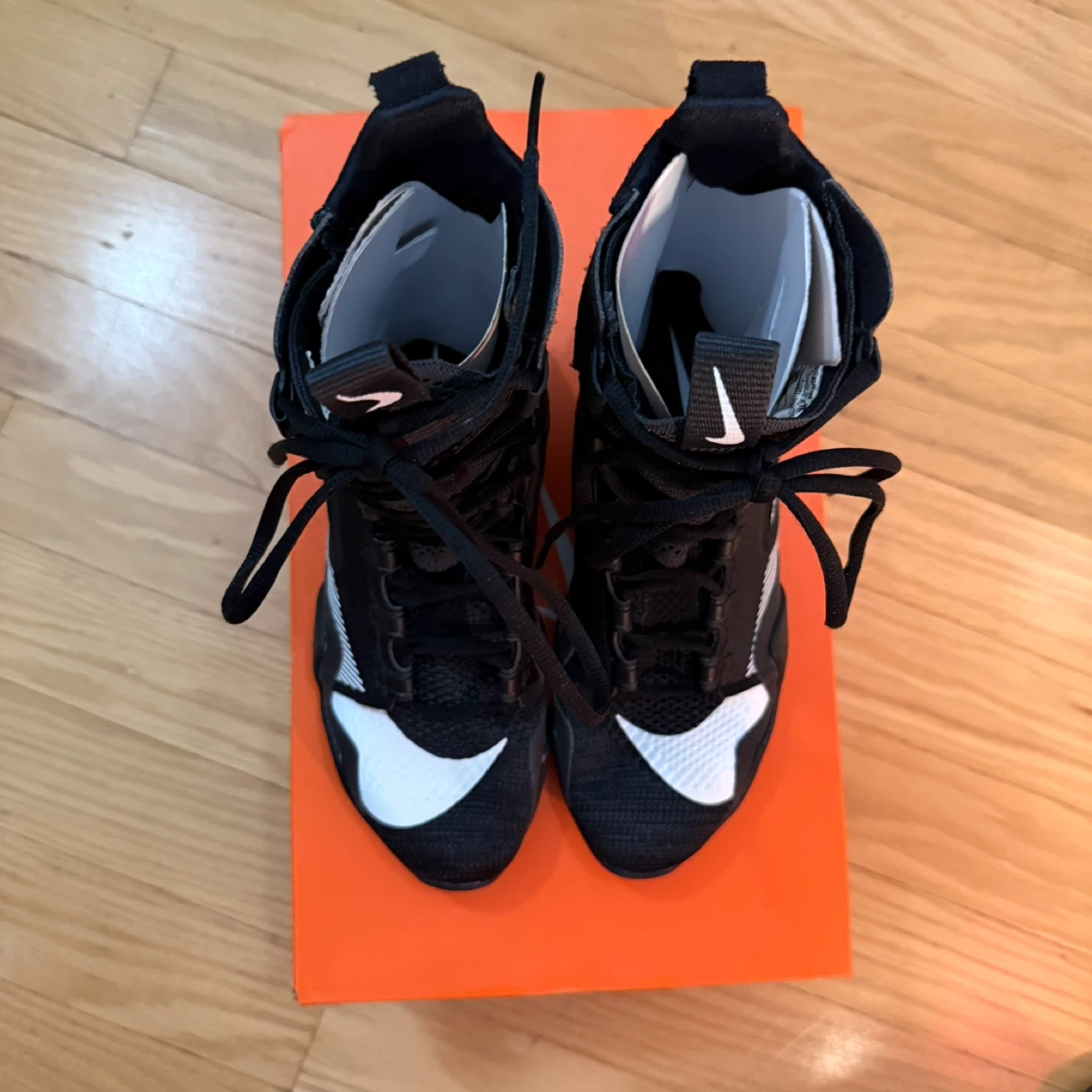 Nike Black Boxing Boots, Nike hyperko 2🥕 - photo 3