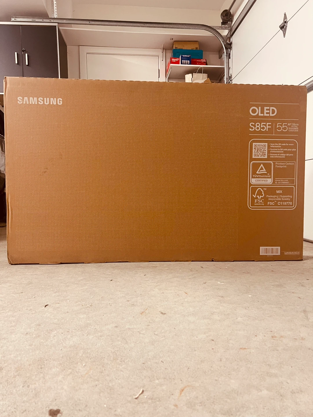 Samsung 55” OLED 120Hz 4K Smart TV - S85F - 2025 - FIRM