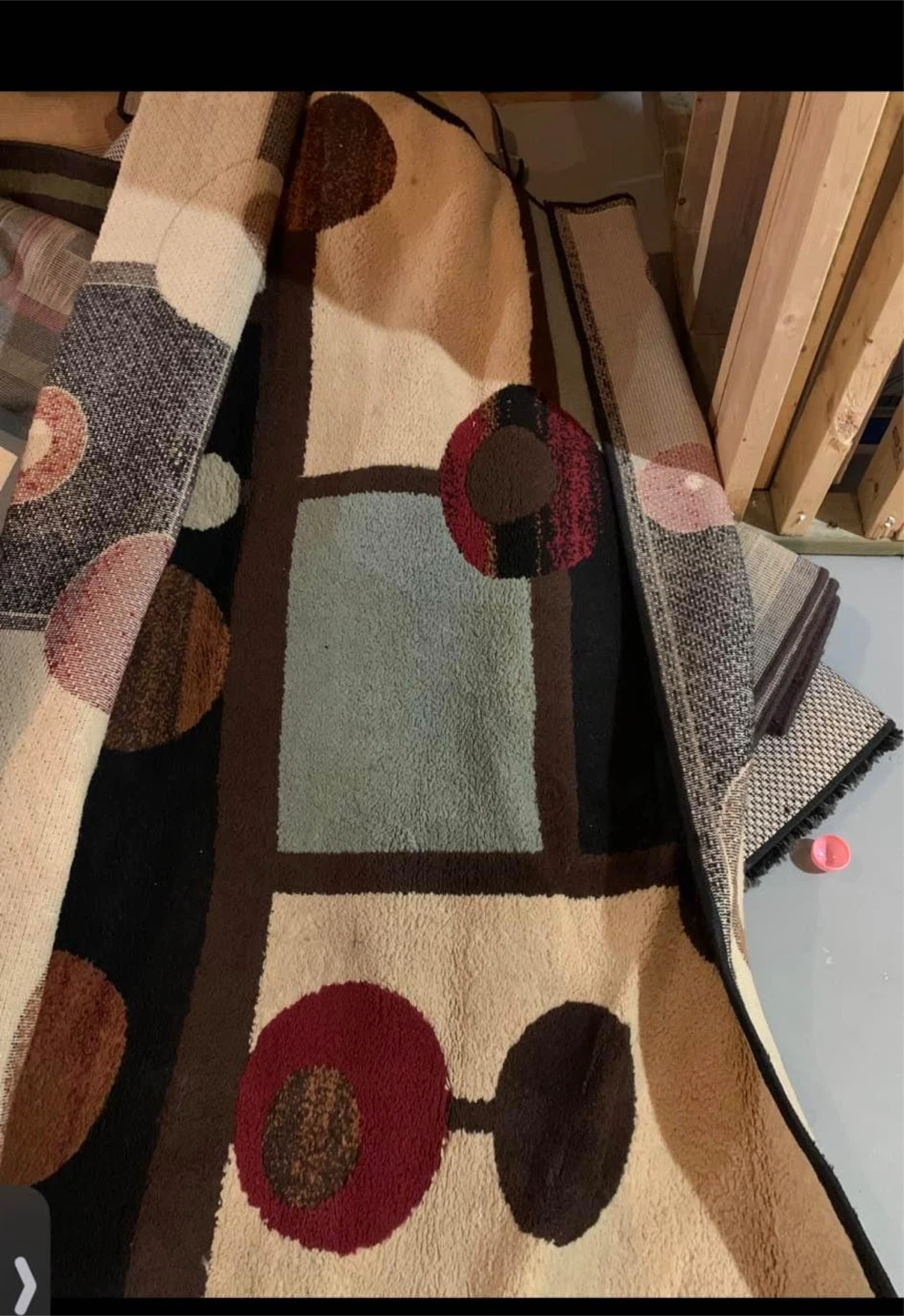Area Rug - Mid-Century Modern Geometric Pattern - photo 3