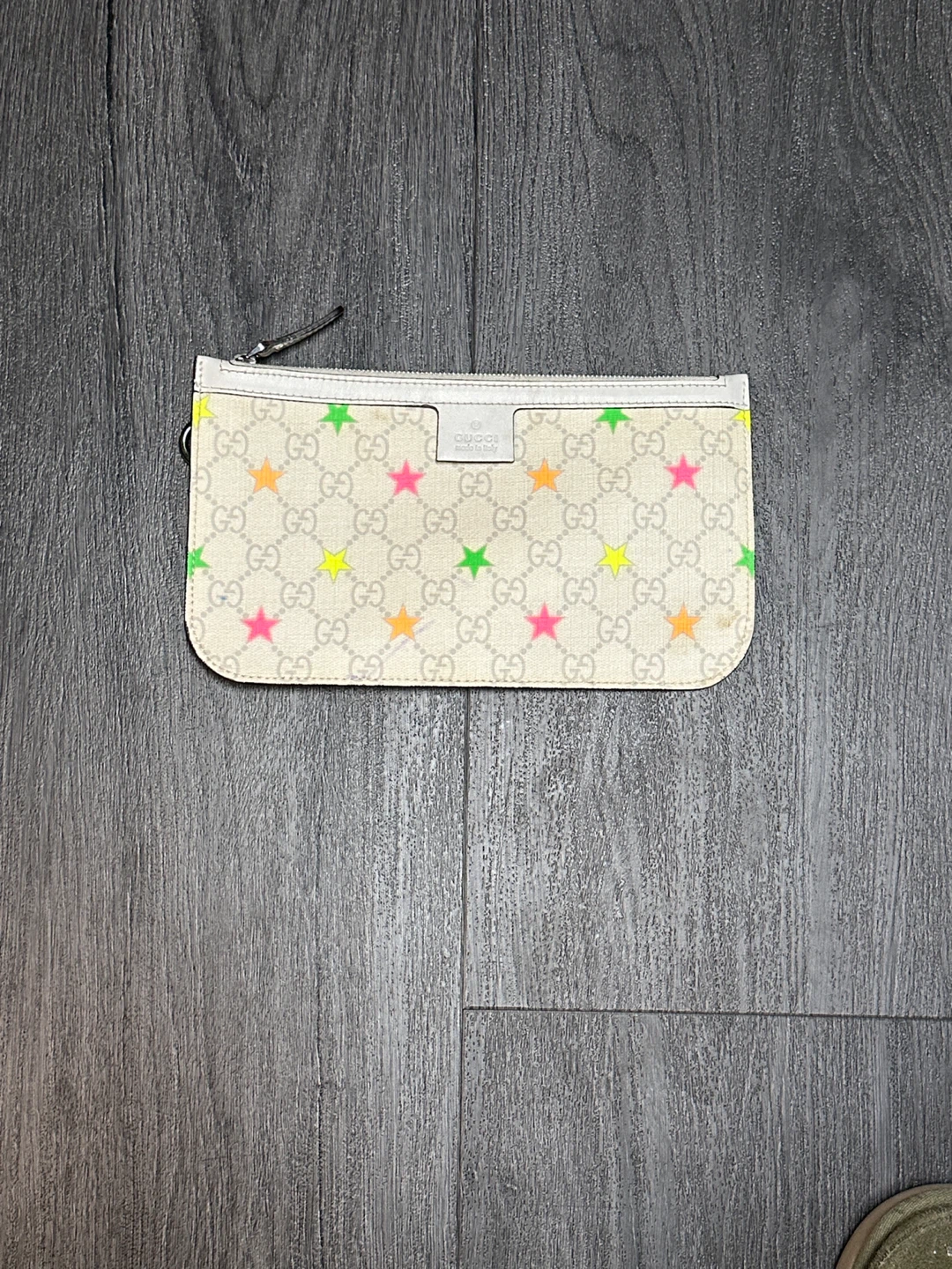 Gucci Stars Pouch Clutch Wristlet