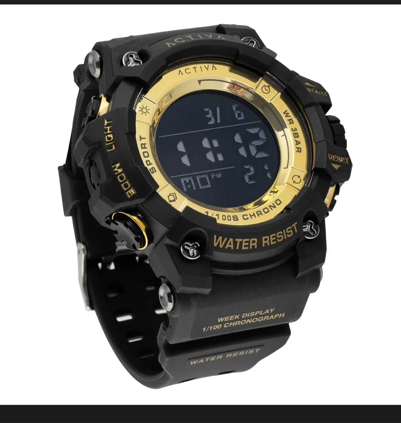 Activa Digital Watch - Water Resist, Chronograph