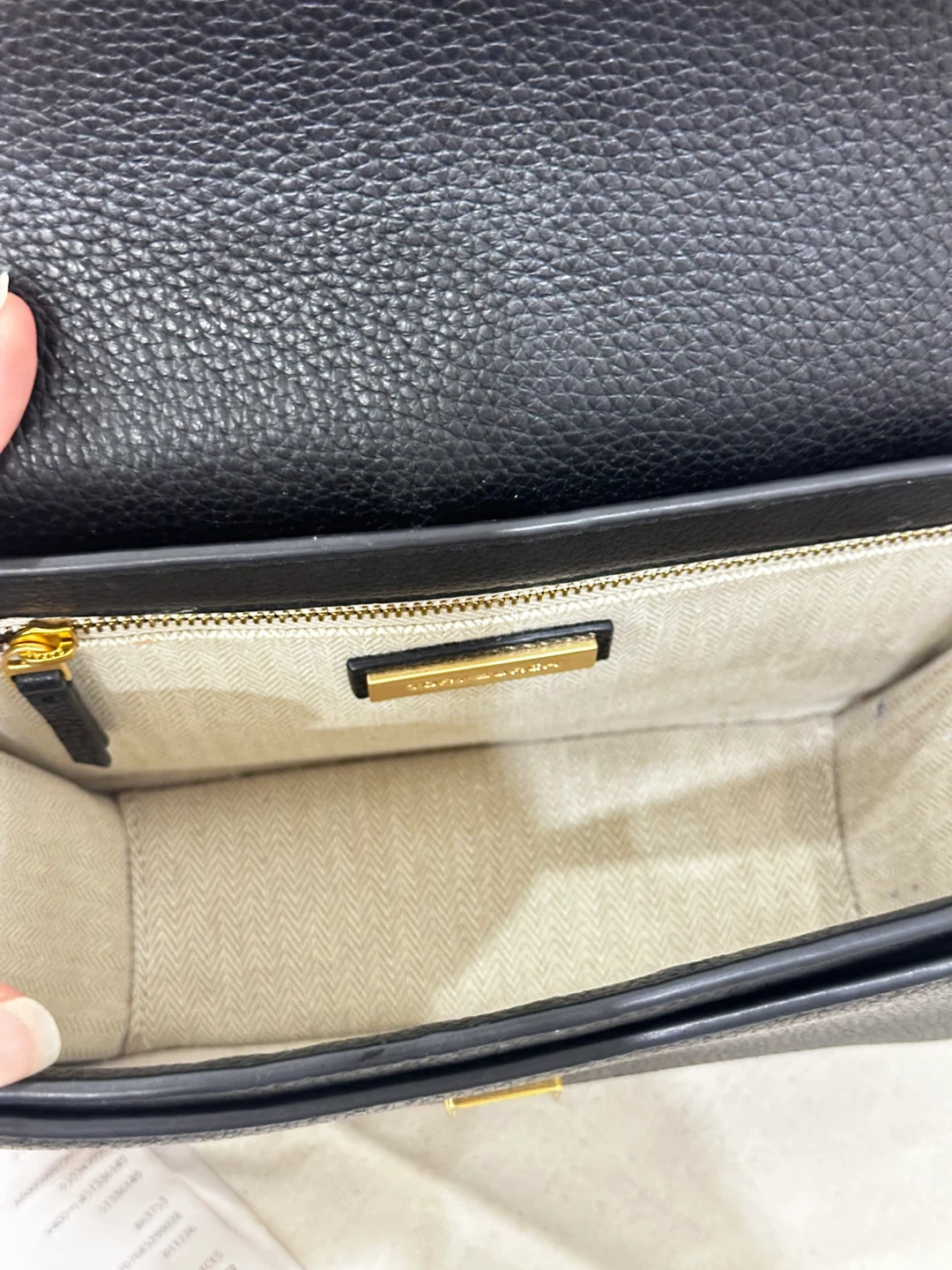 Tory Burch Black Britten Leather Chain Shoulder Bag - photo 4