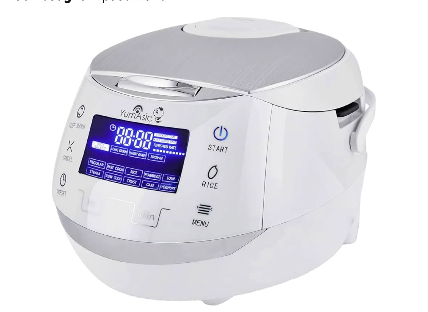 YumAsic Multi-Function Rice Cooker
