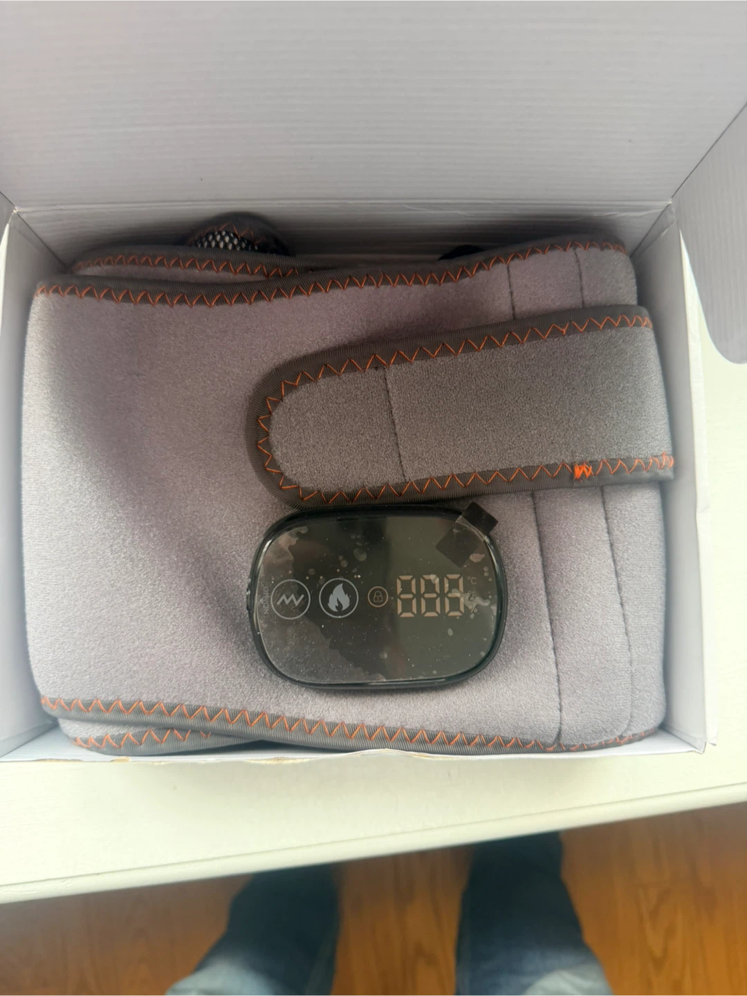 Dual Infrared Light Heating Massaging Waist Belt - photo 2