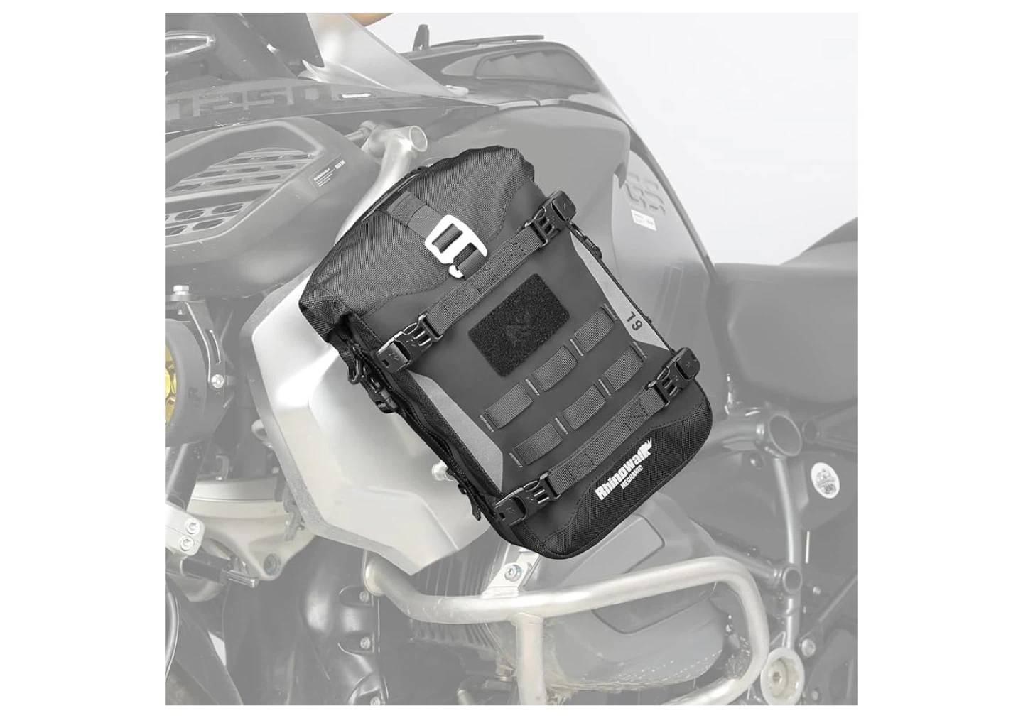 Rhinowalk Motorcycle Saddlebag 19L Waterproof