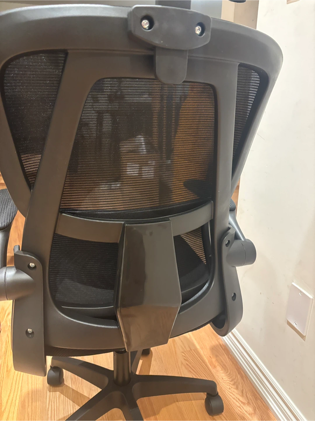 Black Mesh Ergonomic Office Chair with Adjustable Lumbar Support - photo 5