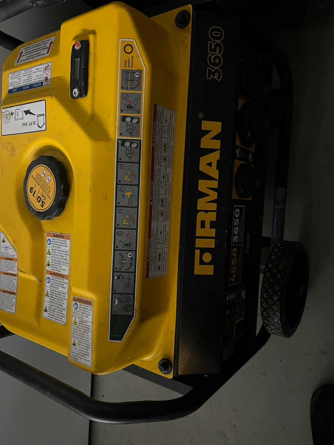 Firman 3650 Watt Generator - photo 2