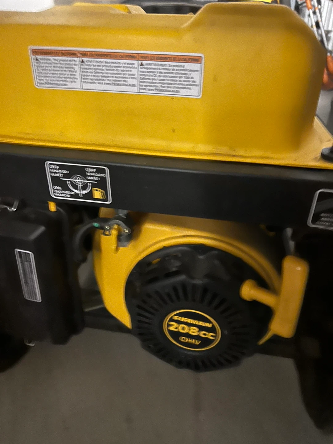 Firman 3650 Watt Generator